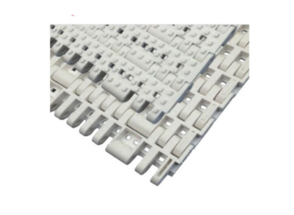 T-100 Perforated Modular Belts with Friction(7705)