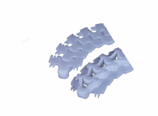 83 Flexible table top chain